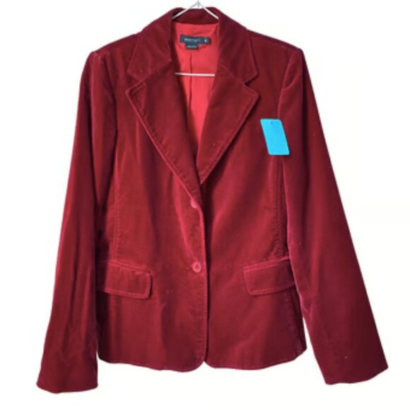 Vintage velvet blazer jacket - Picture 1 of 1